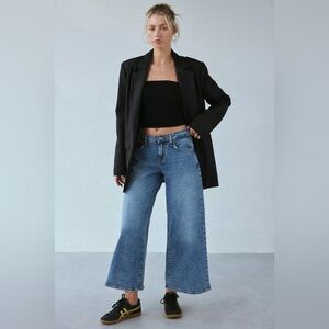 Urban Outfitters BDG Joey Mid-Rise Wide Leg Jeans Size 25